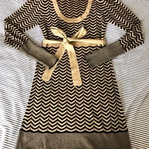Mango knit mini dress